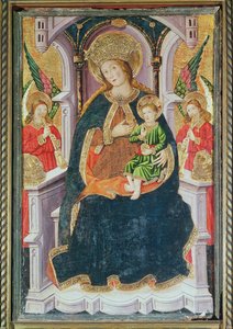 Virgin and Child with Angel Musicians